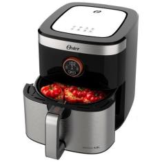 Imagem de Fritadeira Elétrica Sem Óleo/Air Fryer Oster 2 Em 1 Black Inox 4,8L 15