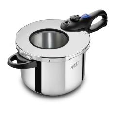 Imagem de Panela De Pressão Em Aço Inox Premium Com Visor 6L -  Mta