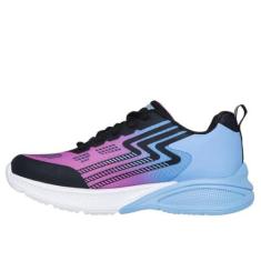 Imagem de Skechers Tênis feminino Microspec Max Advance, Perwinkle/Multi, 2.5 Little Kid