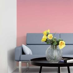 Imagem de Papel de Parede Adesivo Degradê Roxo e  Pálido N05174 Rolo de 0,58x3,00m