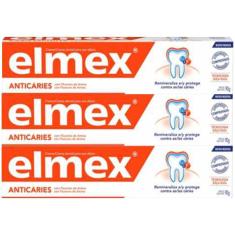 Imagem de Kit C/ 3 Cremes Dental Elmex 90g