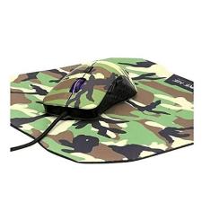 Imagem de Mouse Gamer Led 3200dpi + Mouse Pad Camuflado Xtrike Pc Xbox