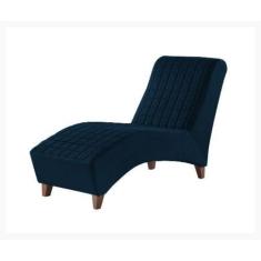 Imagem de Divan  Tecido Liso Azul - Central Do Estofado