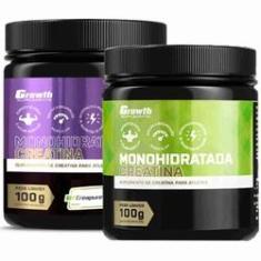 Imagem de Creatina Monohidratada 100g + Creatina 100g Creapure Growth