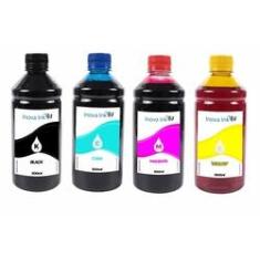 Imagem de Kit 4 Tintas Inova Ink Compatível Impressora 517 500ml