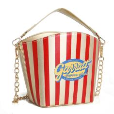 Imagem de Bolsa criativa divertida popcorn pipoca city rock