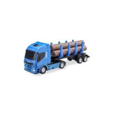 Imagem de Caminhão De Brincar Iveco Hi Way Tora Miniatura - Usual - Usual Brinqu