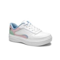 Imagem de Tenis Casual Pink Cats Infantil Manila Colorido -Feminino