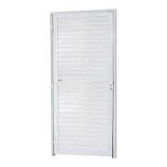 Imagem de Porta de Alumínio 210x86cm sem Ventilação Super Brilhante Brimak