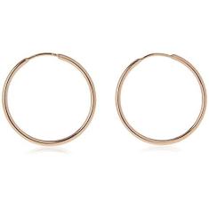 Imagem de Brinco Rommanel Banhado A Ouro 18k Pequena Argola Fina Lisa 522012