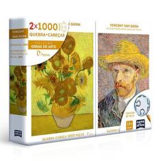 Imagem de Puzzle Quebra-cabeça Van Gogh 2x1000 Peças 2882 - Toyster