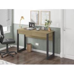 Imagem de Escrivaninha 2 Gavetas Dj Móveis Fred Carvalho Preto