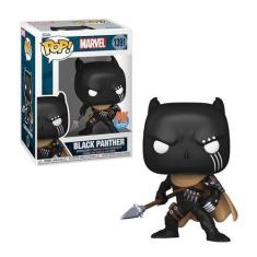 Imagem de Boneco Funko Pop Marvel Pantera Negra com Lança - Candide