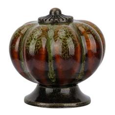 Imagem de Puxadores de Gaveta de Cerâmica, Puxadores de Porta Vintage, Puxadores de Armário, Furo único, Porta de Abóbora de Cerâmica Europeia, Puxadores de Gaveta, Puxadores de Gaveta