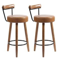 Imagem de Kit 02 Banquetas Decorativas Nápoles para Área Gourmet  Dreamy House -