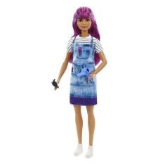 Imagem de Boneca Barbie Cabeleireira Profissões Divertida 30 Cm Mattel