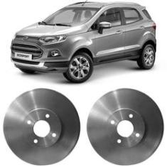 Imagem de Par Disco Freio Ecosport 2012 a 2018 Dianteiro Ventilado Hipper Freios