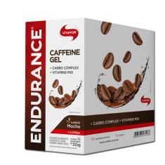 Imagem de Kit 2 Endurance Caffeine Gel Vitafor Caixa 12 sachês Mocha