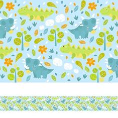 Imagem de Faixa de Parede Dinossauro Dino Baby 3mx15cm