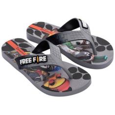 Imagem de Chinelo Ipanema Free Fire Infantil Original Oficial Sandália