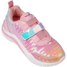 Imagem de Tênis Infantil Feminino Com Led Pampili  Ref: 683012 26/34