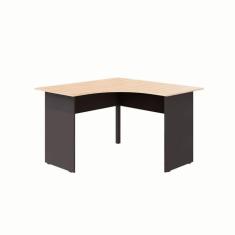 Imagem de Escrivaninha em L New City Calvi e Preta 120 cm