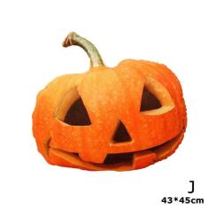 Imagem de Almofada de brinquedos de pelúcia de abóbora, festa de Halloween, macia, engraçada, PP
