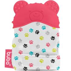 Imagem de Luvinha Mordedor Urso Rosa 4m+ Buba Baby 10719