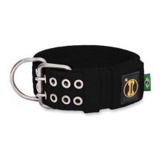 Imagem de Coleira Cachorro Grande Forte Coleira Amorosso Coleira Forte (Preto Tr