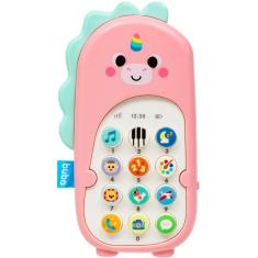 Imagem de Brinquedo Educativo Buba Phone Bilingue Zoo Unicórnio Rosa