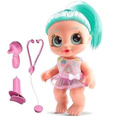 Imagem de Boneca Médica + Acessórios Rainbow Baby Articulada Bambola