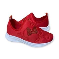 Imagem de Tênis Infantil Mimi Menina Escolar Confortável Estiloso Volta as Aulas Lançamento-Feminino