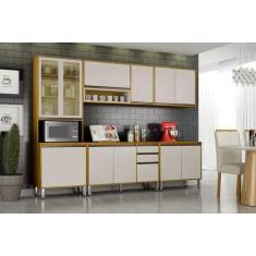 Imagem de Cozinha Completa 5 Peças - Eduarda Cristaleira-Cinamomo/Off White - CH