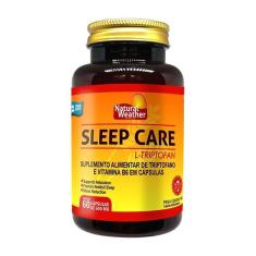 Imagem de SLEEP CARE - Natural Weather Suplemento alimentar de Triptofano Vitaminas e Minerais 60 Cápsulas 