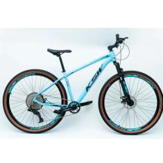 Imagem de Bicicleta Aro 29 Bike Ksw Mtb 12v Marchas K7 11-50 Quadro em Alumínio 6061 (Azul Claro, 17)