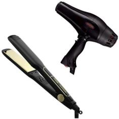 Imagem de Prancha Chapinha Supreme Lizze 485 + Secador Cabelo Ergo Fire Zhorn 20