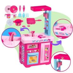 Imagem de Cozinha Da Barbie Completa - Cotiplás