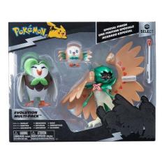 Imagem de Pack Evolução Figura Pokemon Rowlet Dartrix e Decidueye