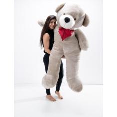 Imagem de Urso De Pelúcia Gigante Teddy 1,70m Com Laço Várias Cores - Barros Bab