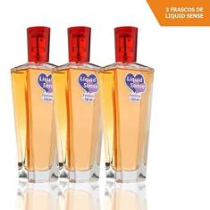 Imagem de Perfume Liquid Sense 100Ml (3 Frascos) Gotas Mágicas