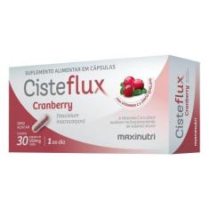 Imagem de Cisteflux Cranberry Com Vitamina C E Zinco 30 Cáps Maxinutri