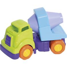 Imagem de Caminhão De Brinquedo Betoneira 2 Anos Carrinho Menino