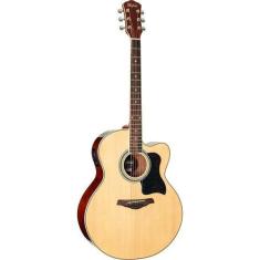 Imagem de Violão Jumbo Hofma Hmj223 Cutway Natural Brilhante Aço - Eagle