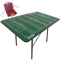 Imagem de Mesa De Futebol De Botão 2 times Completos e Maleta Klopf