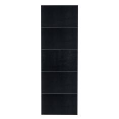 Imagem de Folha de Porta Frisada 210cmx80cmx3,5cm Casablanca Preto