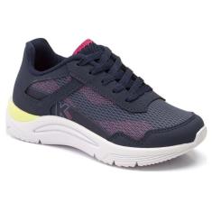 Imagem de Tênis Infantil Menina New Sport Kids Marinho Pink Purpura-Feminino