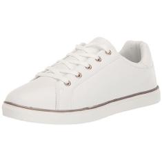 Imagem de EVANS Tênis feminino, Branco, 6 Wide