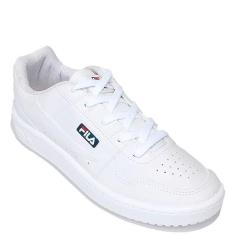 Imagem de Tenis Fila Arcade, Infantil, Branco/Marinho/Vermelho, 35