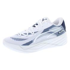 Imagem de PUMA Tênis de basquete masculino All-Pro Nitro Team branco 43
