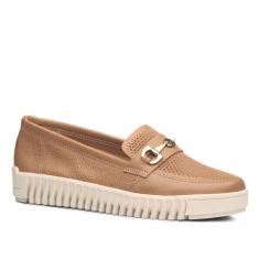 Imagem de Tenis Pegada Feminino em Couro Caramelo 210513-03-Feminino